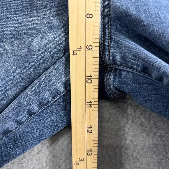 NYDJ Marilyn Straight Leg Jeans Womens 8 Blue Lift Tuck Technology Stretch Denim - Picture 5 of 12